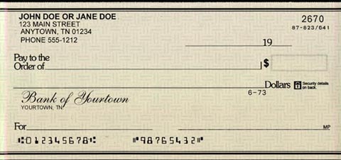 How to write 1000 dollars on a check