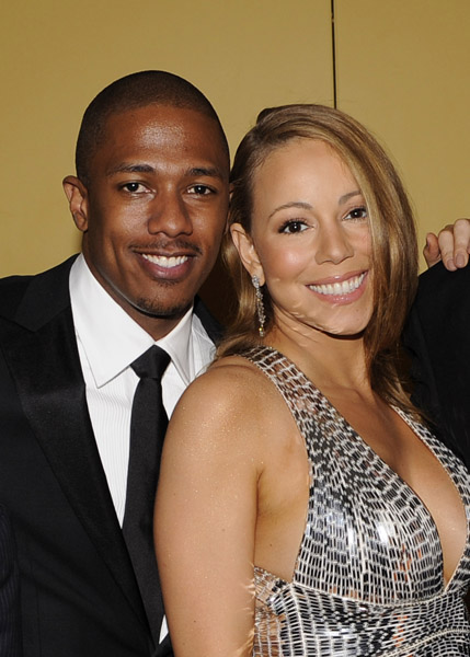 Nick Cannon and new wife Mariah Carey made their first 