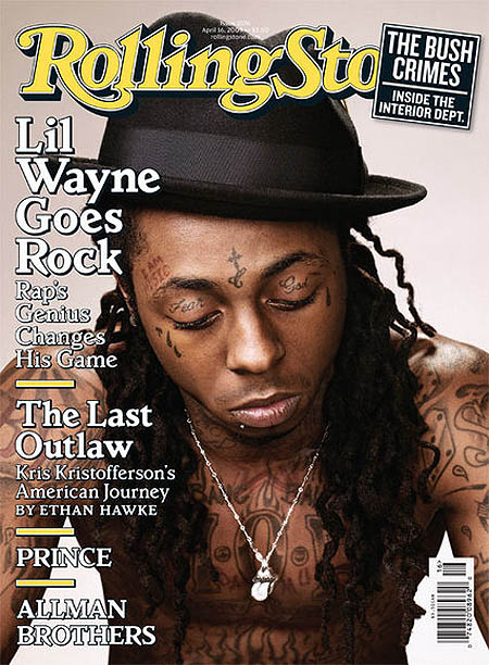 Lil' Wayne the selfproclaimed best rapper alive graces the cover of 