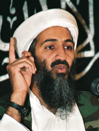 bin laden smile. Bin Laden