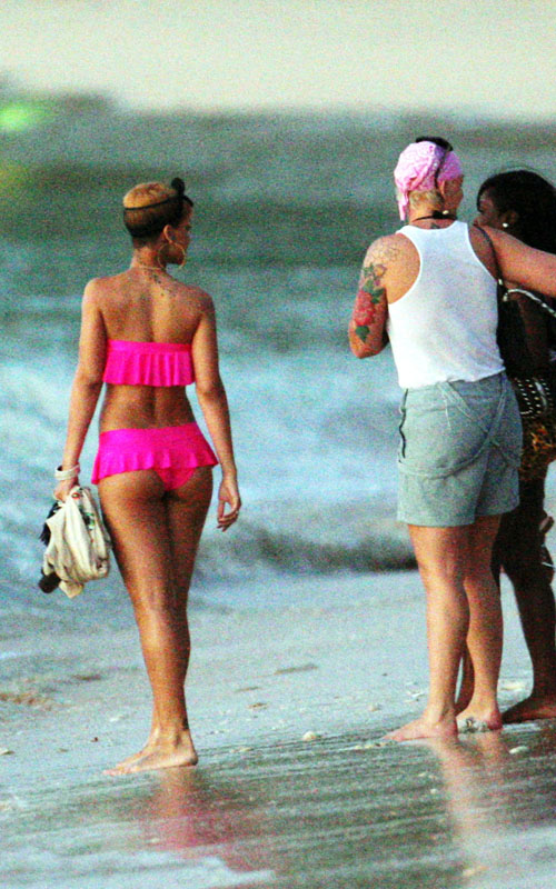Rihanna Out In Barbados