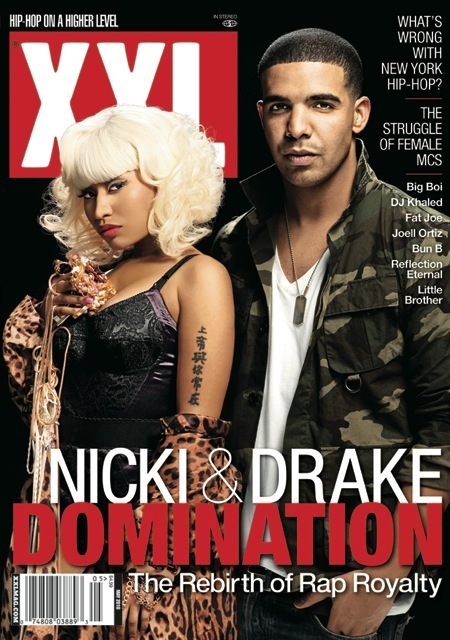 nicki minaj and drake kiss. Nicki Minaj amp; Drake Cover XXL